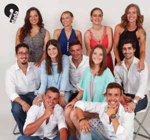 Montras da Revista Dada de Agosto, com os candidatos ao Rei e Rainha das Vindimas do Cartaxo 2016